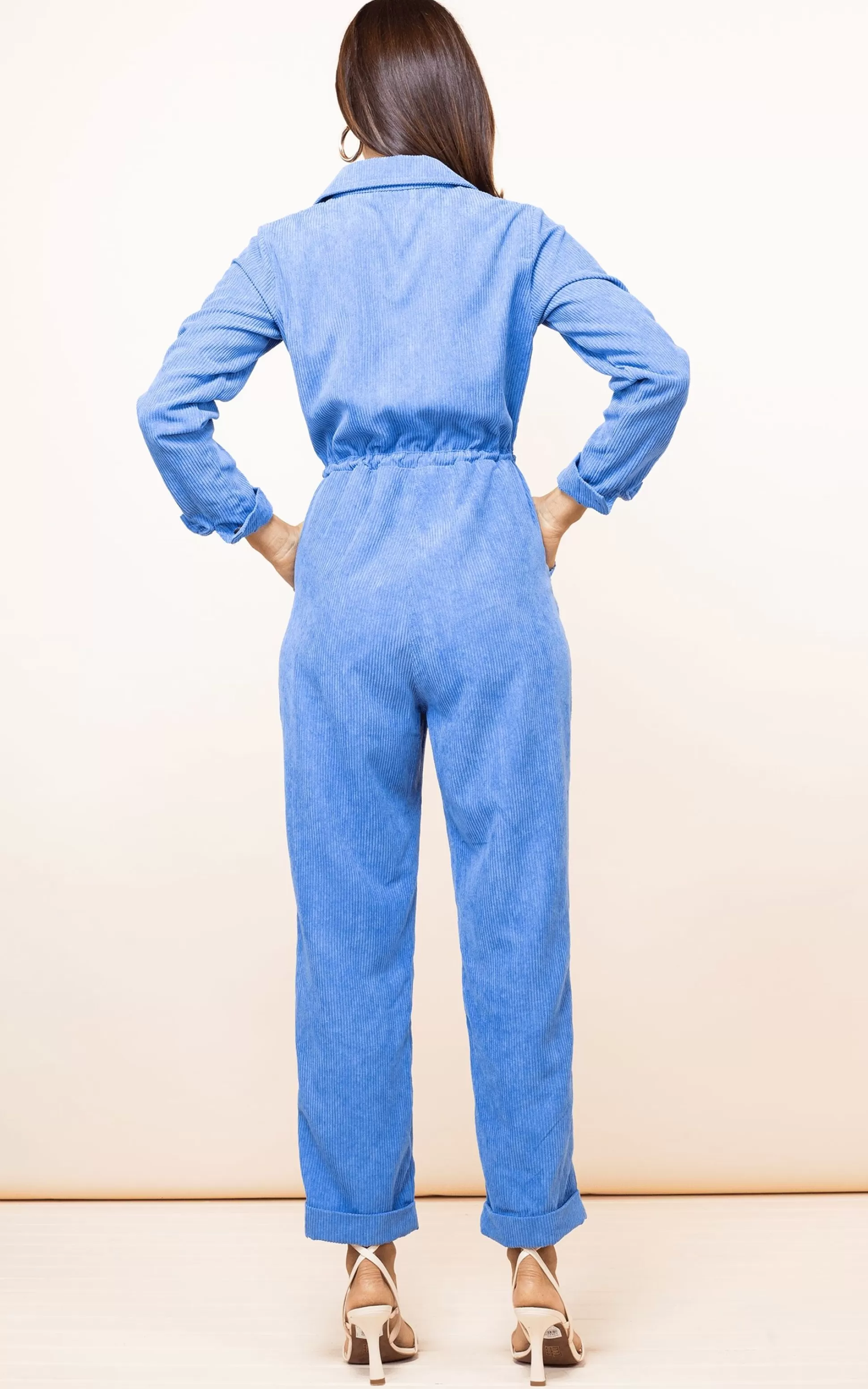 Jumpsuits*Dancing Leopard Blaze Boilersuit In Blue