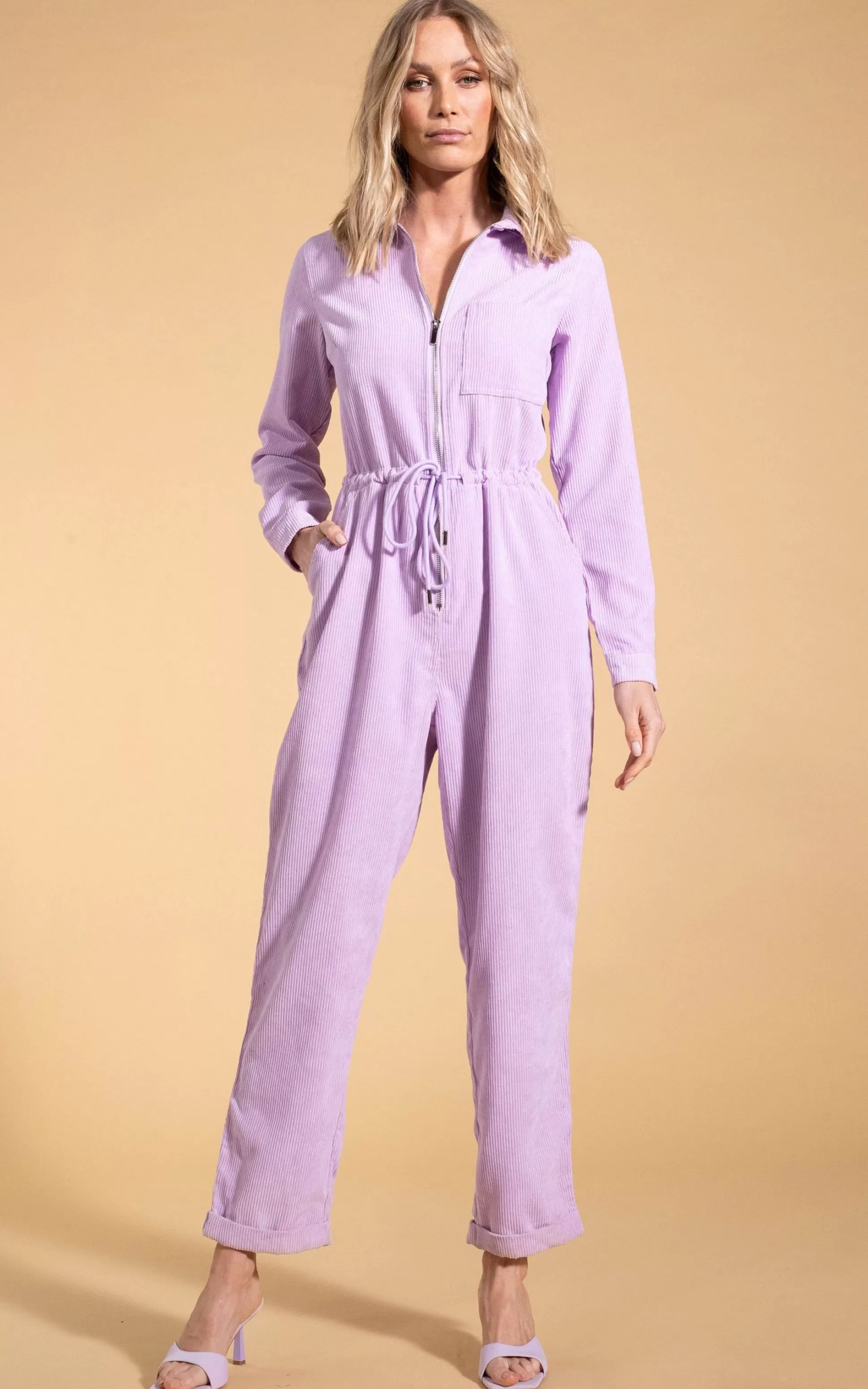 Jumpsuits*Dancing Leopard Blaze Boilersuit In Lilac