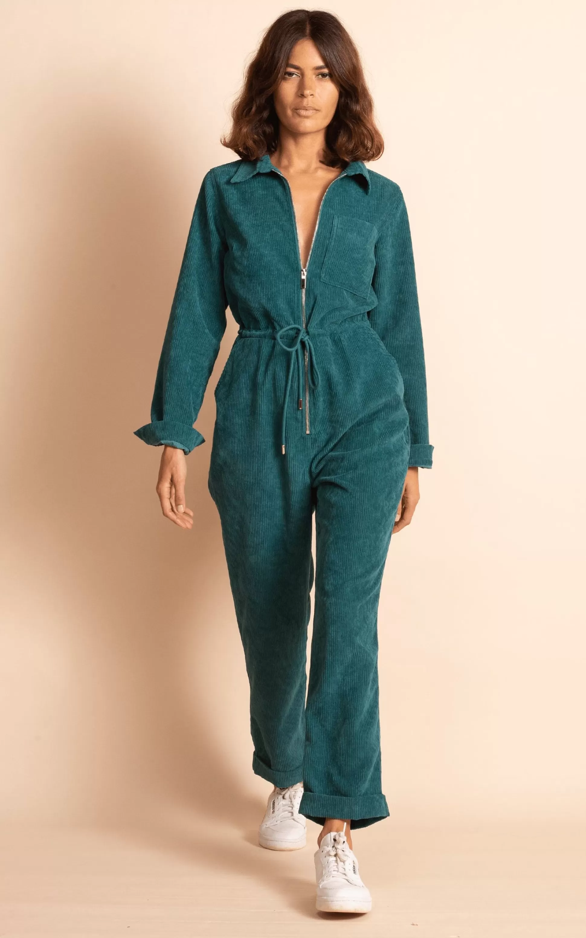 Jumpsuits*Dancing Leopard Blaze Boilersuit In Pine Green