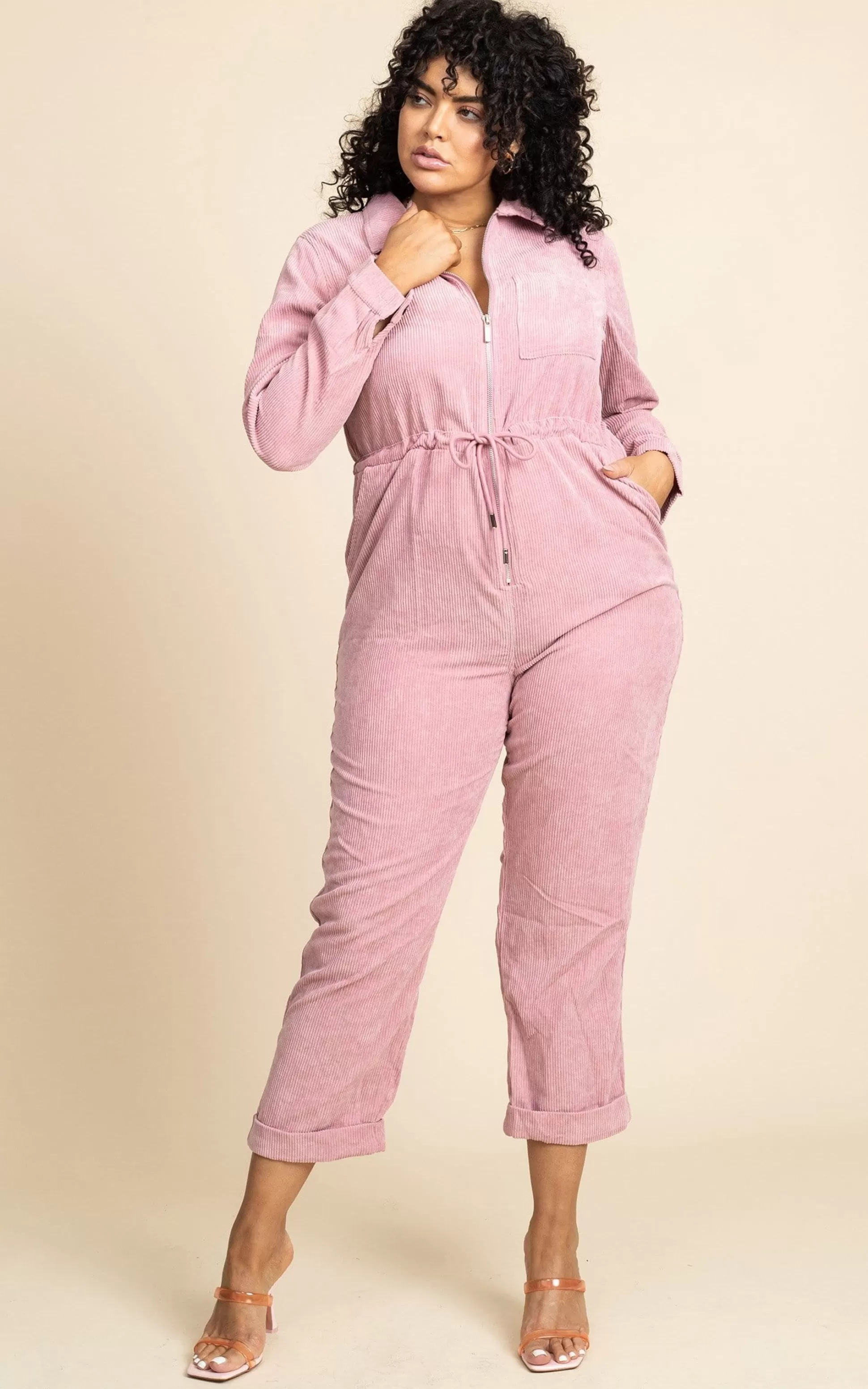 Jumpsuits*Dancing Leopard Blaze Boilersuit In Rose Pink