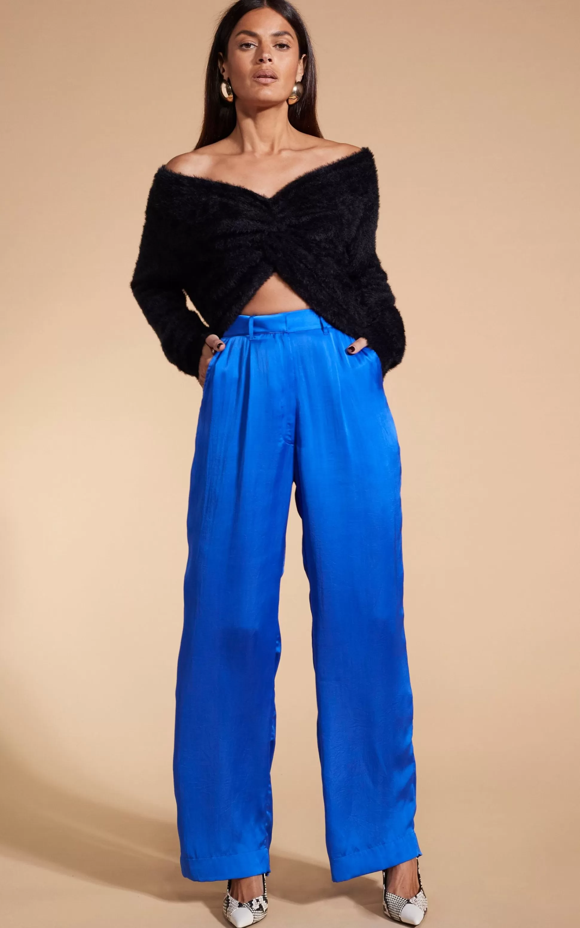 Trousers*Dancing Leopard Cassia Trouser In Blue