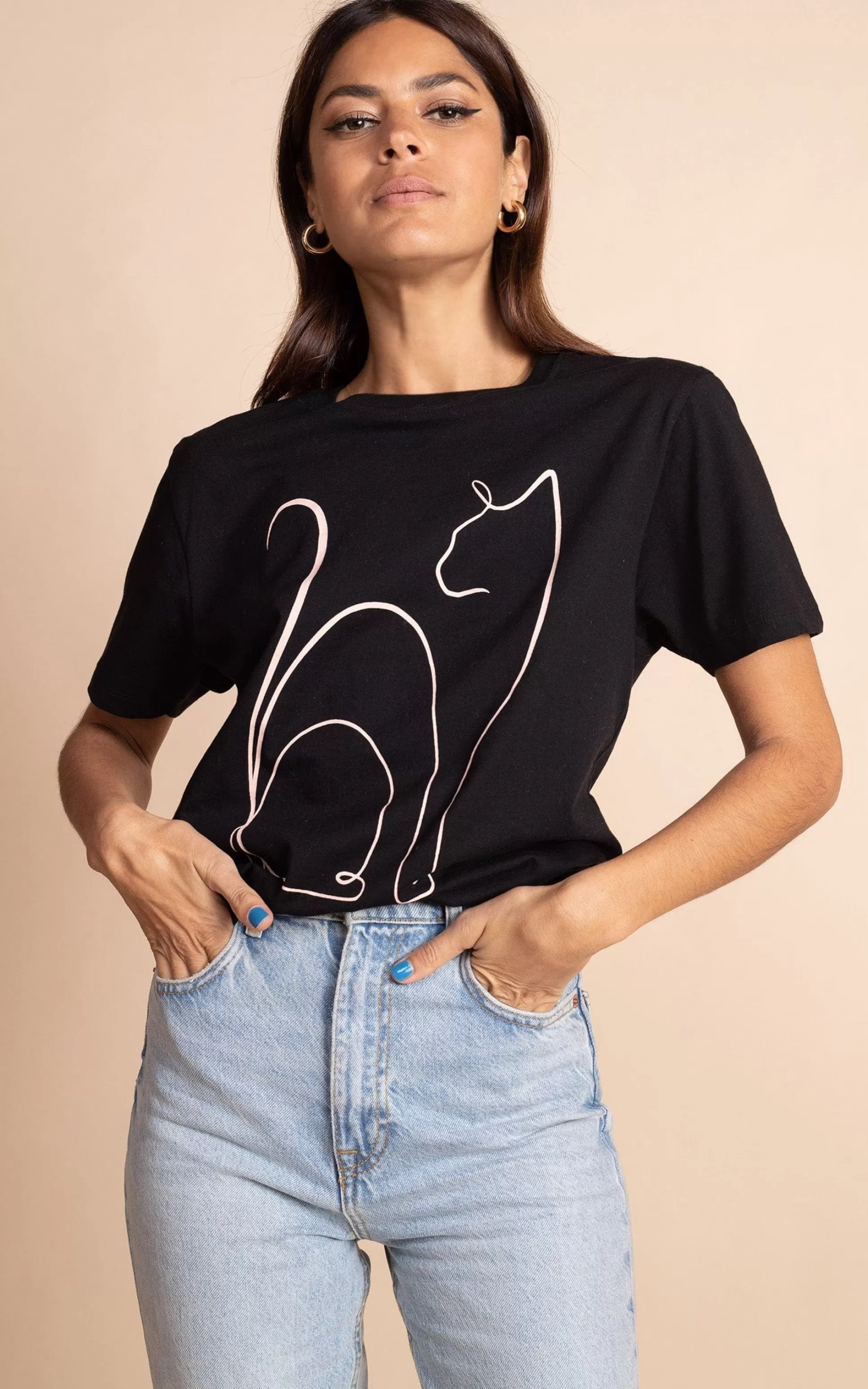 Tops*Dancing Leopard Cat Charity T-Shirt