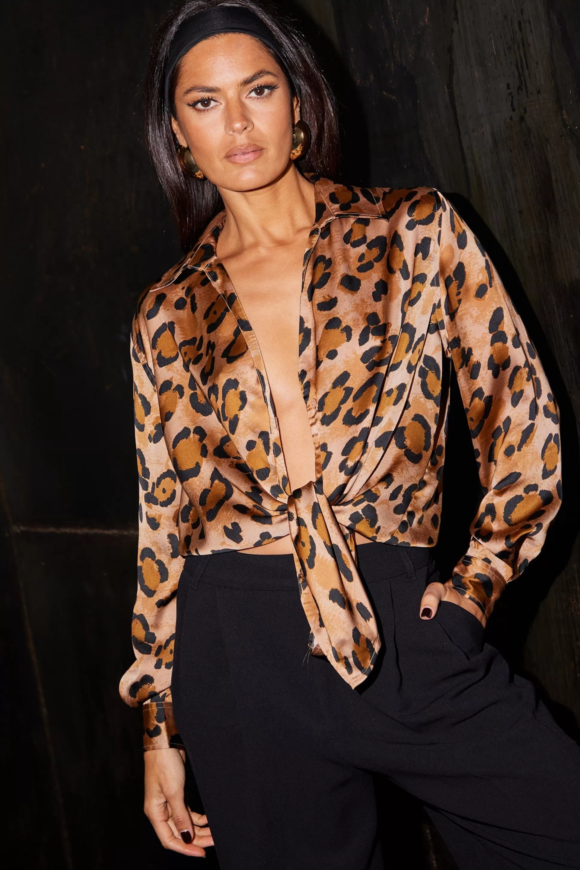 Shirts*Dancing Leopard Konstantina Shirt In Leopard